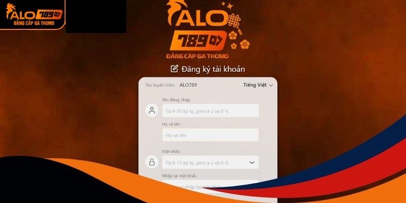 Quy trình các bước đăng ký Alo789 chi tiết cho tân binh